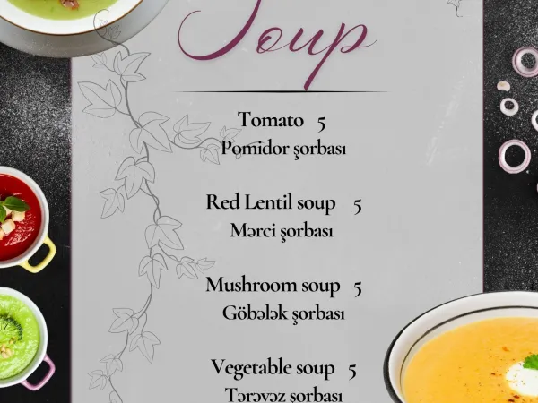 Ivy Garden | Berry Restaurant | Soup and Starters